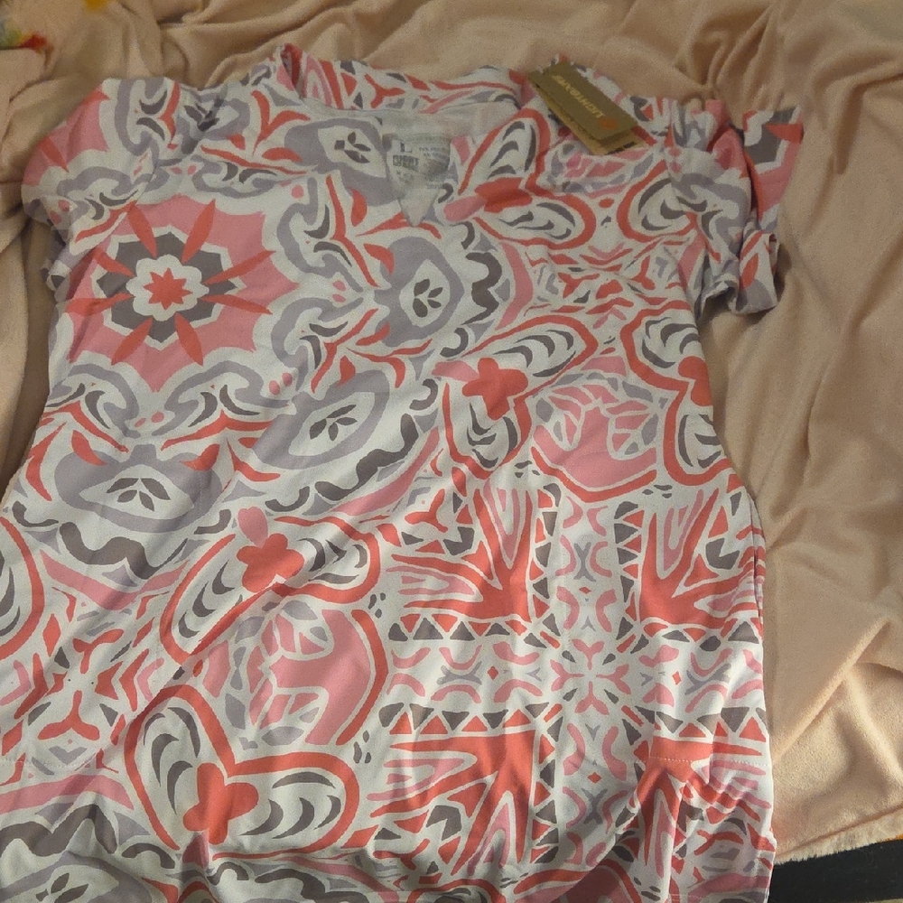 Floral Patterned Women's Top